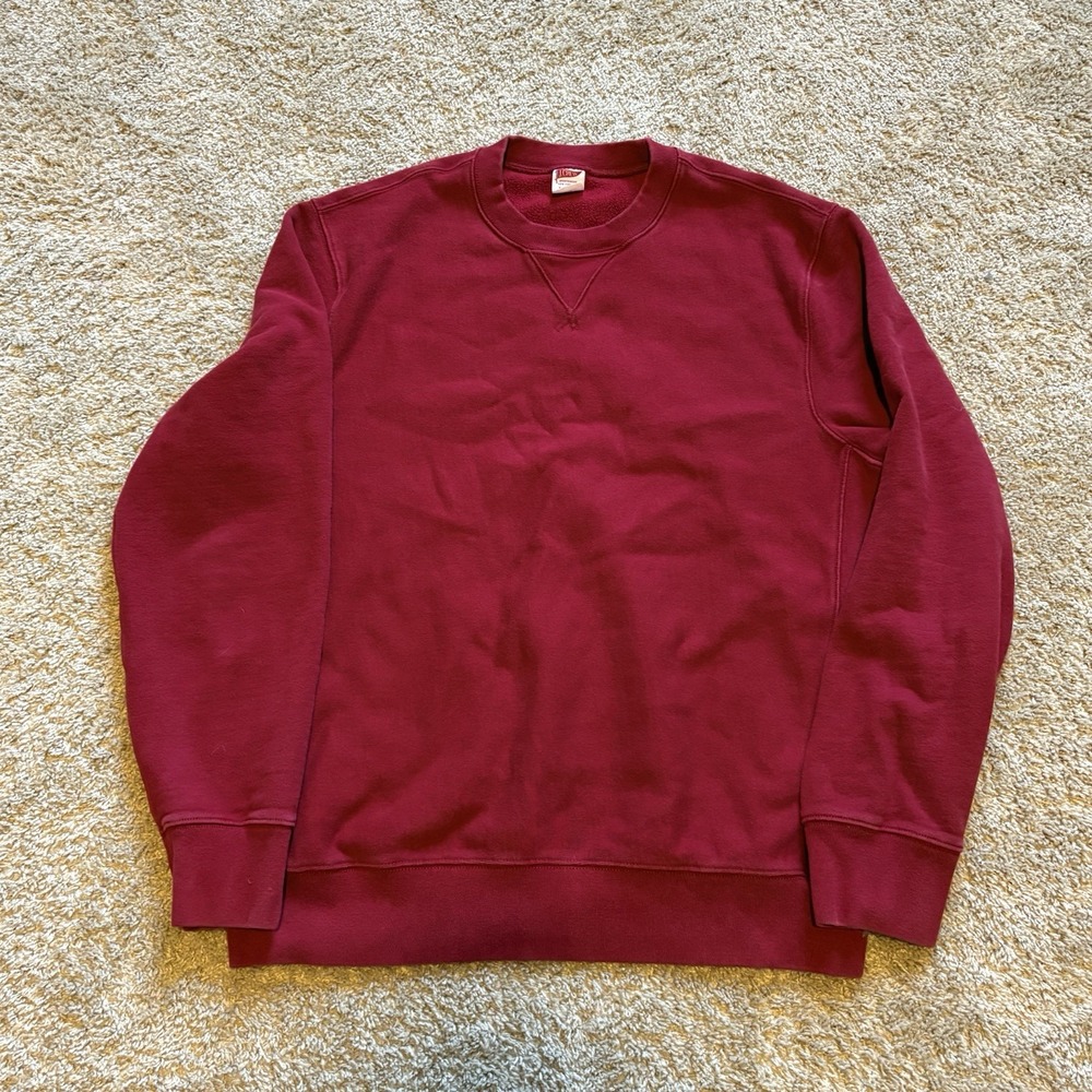 J Crew Sportswear‎ Thick Crew Neck Sweatshirt Men's Size Large